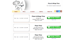 Desktop Screenshot of pizzawingstime.com